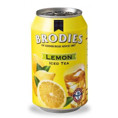 Brodies - Lemon Iced Tea Can 330ml