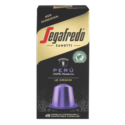 Segafredo -Peru Nespresso Compatible Capsules 10x5.1g