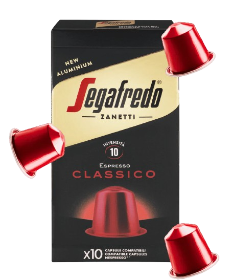 Segafredo - Classico Nespresso Compatible Capsules 10x5.1g